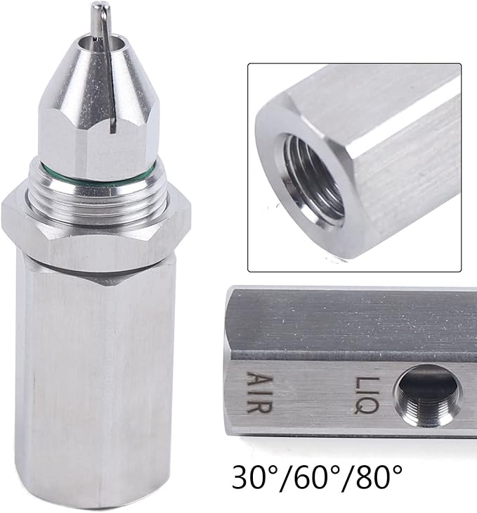 Stainless Steel Ultrasonic Air Atomizer Nozzle - Image 3