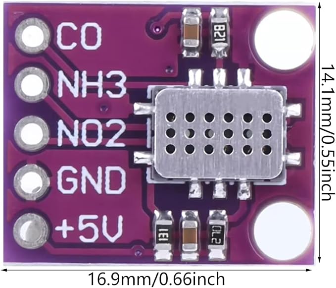 MICS-6814 VOC NH3 Nitrogens Oxides Device - Image 6