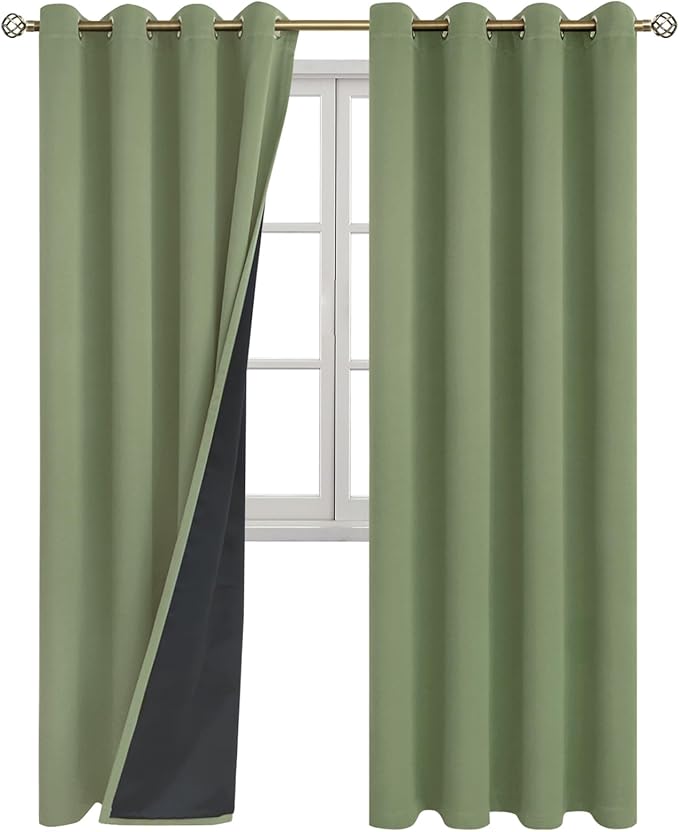 BGment Thermal Insulated 100% Blackout Curtains - Image 8