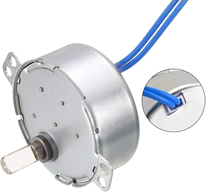 uxcell Synchronous Motor AC 100-127V 1.4-1.7RPM 50-60Hz CCW/CW 4W D Shaft - Image 4