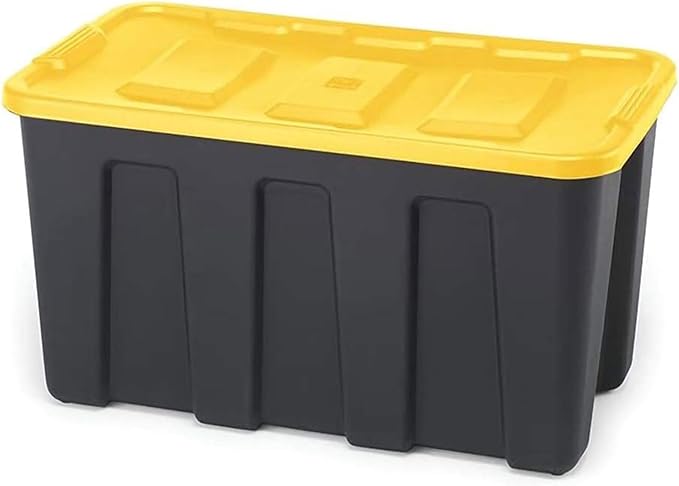 HOMZ 4-Pack Durabilt Tote, Heavy Duty Plastic Storage Bins - Image 9