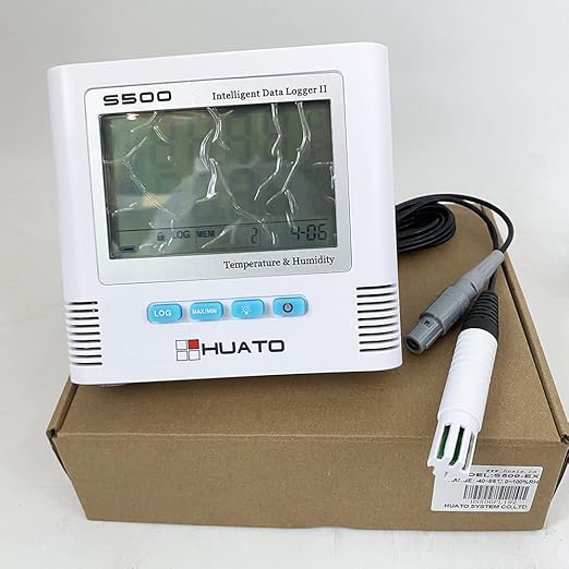 Channel Temperature Humidity Data Logger Recorder LCD Display USB Datalogger - Image 5