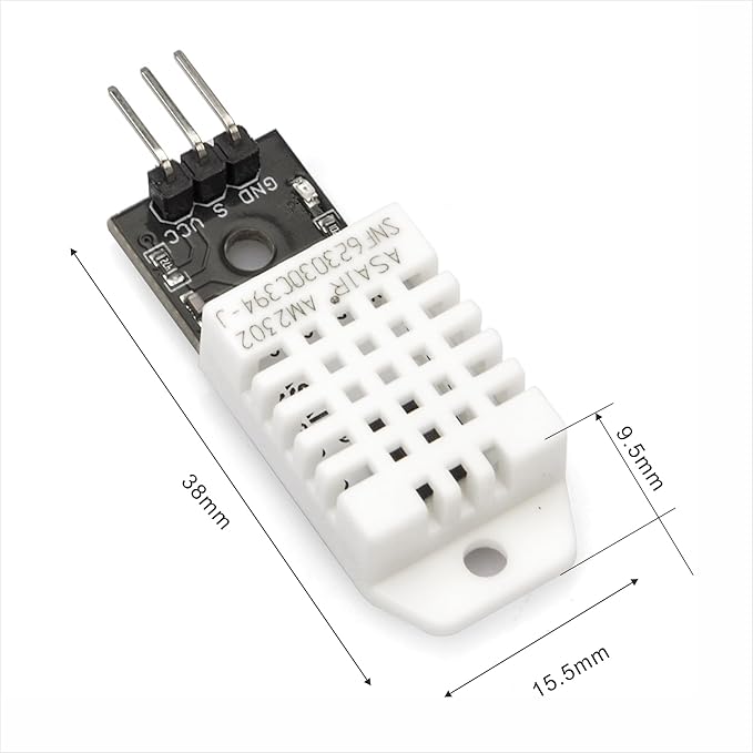 2pcs DHT22/AM2302 Digital Humidity and Temperature Sensor Module - Image 6