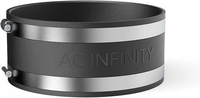 AC Infinity Noise Reduction Clamp 6-Inch, Duct Coupler by ACInfinity