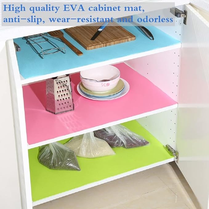 Shelf Liner, Drawer Liners for Kitchen, Non Adhesive Water Resistant, Strong - Image 5