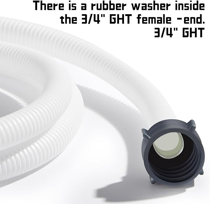 Dehumidifier Drain Hose 3/4 Inches FHT Connection - Image 4