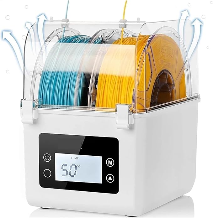 For sovol 2 Rolls Filament Dehydrator Spool Holder Filaments Dry Box by Unknown