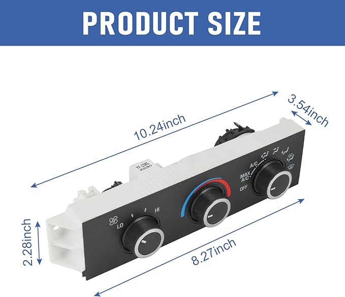 Front A/C Heater Climate Control Module Compatible - Image 6