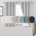 PrinceDeco 100% Blackout Curtains 54 Inch Length by PrinceDeco