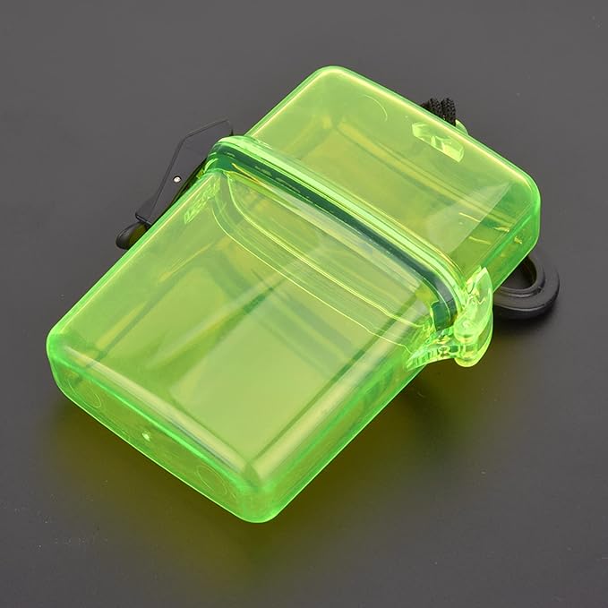 Keenso Diving Seal Box, 3 Colors Plastic Dry Box Transparent Waterproof Sealing - Image 2