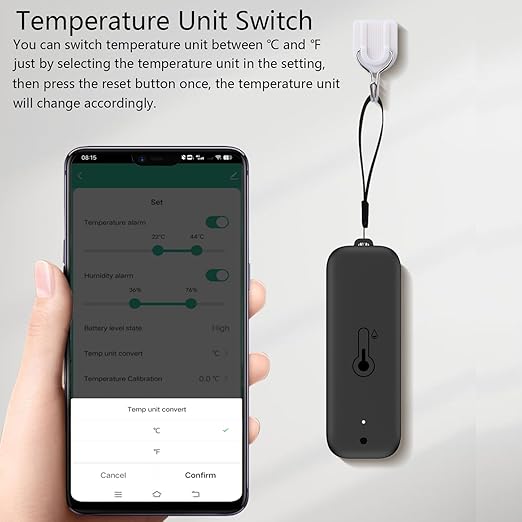 WiFi Thermometer Hygrometer: Smart Temperature Humidity Sensor - Image 6