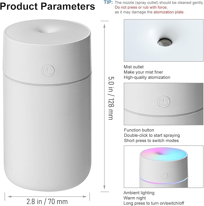 HODEMI Portable Mini Humidifier - Image 8