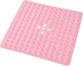 Anti-Slip Bathtub Shower mat, 20.8×20.8（Approximately 53×53cm） inch Soft by ERASILKEN-X