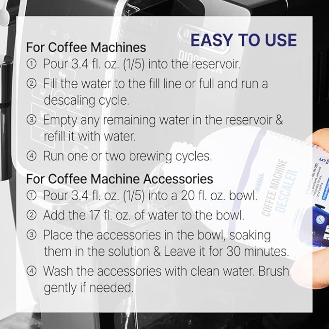 Coffee Machine Descaler Descaling Solution - Image 4