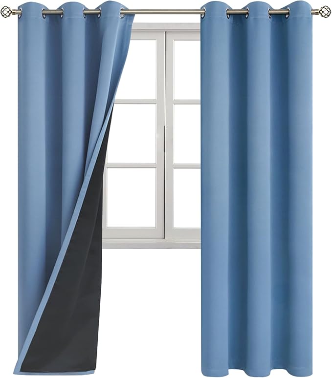 BGment Thermal Insulated 100% Blackout Curtains - Image 8