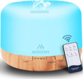 500ml Diffuser with Remote Control Waterless Automatic Shut Off Essential Oil by MISERWE