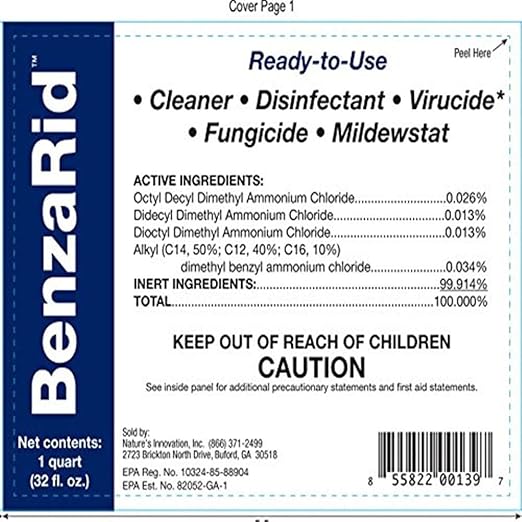 Hospital Disinfectant Virucide Spray Kills 99.99% of MRSA, Avian Flu, Bacteria - Image 8