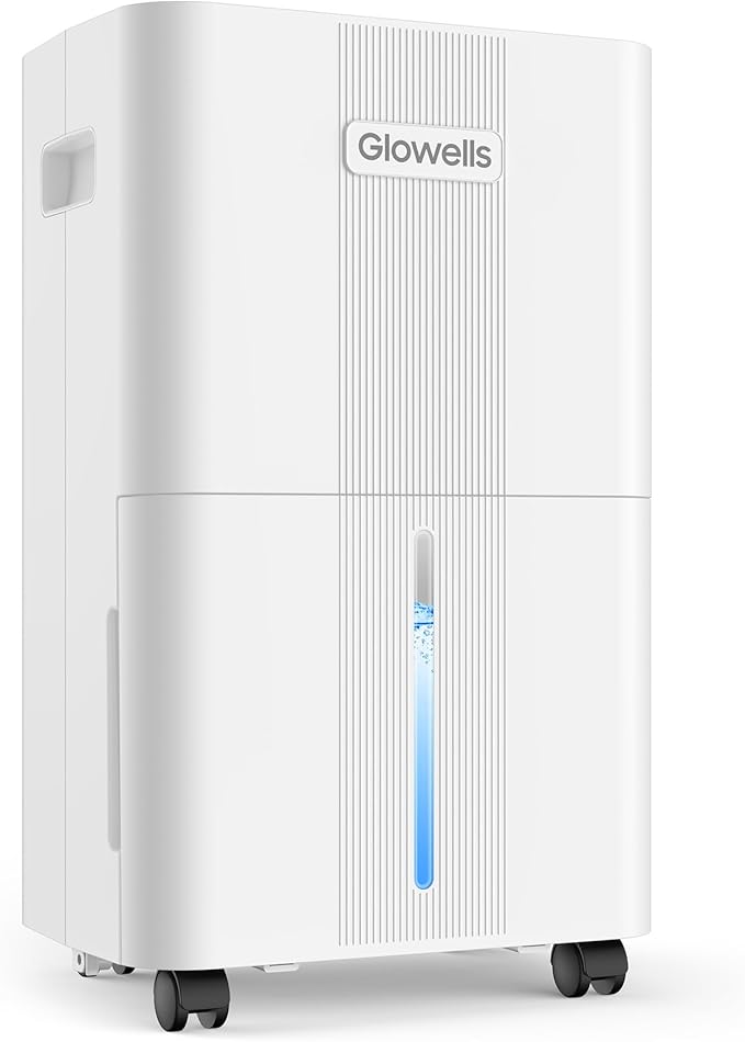 1600 Sq.ft Dehumidifiers for Home, Glowells 21 Pints Dehumidifier by Glowells