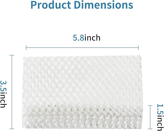 6 Pack WF813 Humidifier Filters Replacement Compatible - Image 6
