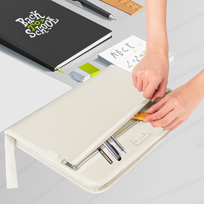 Fireproof Safe Waterproof Accordion File Bag Folder Expanding Filing Folder - Image 5