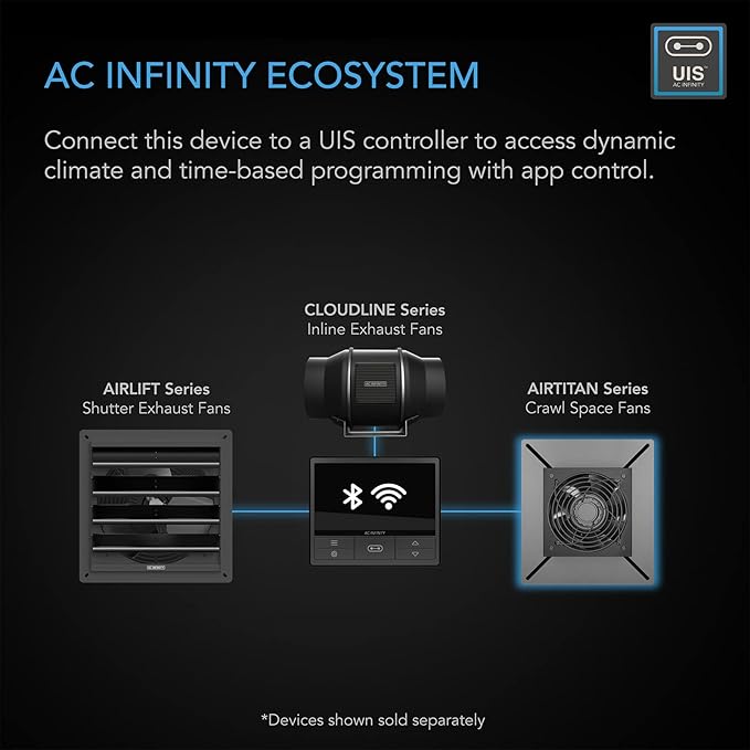 AC Infinity AIRTITAN S3, Ventilation Fan 6" - Image 5