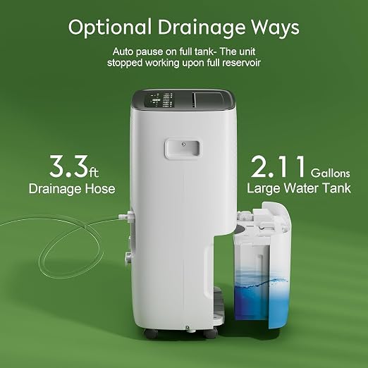 Waykar 150 Pint 7, 000 Sq.Ft Dehumidifier - Image 6