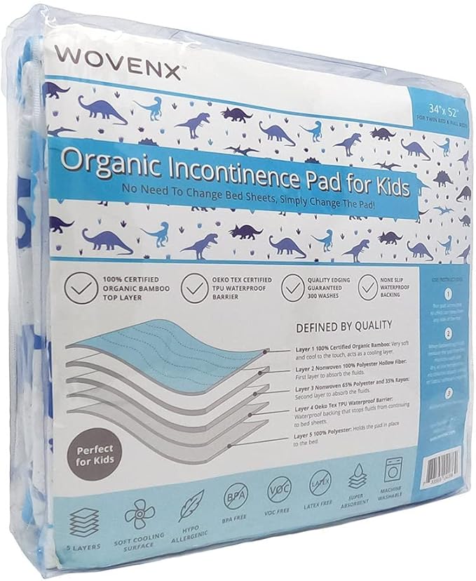 Organic Incontinence Pads for Kids & Toddlers - Image 2