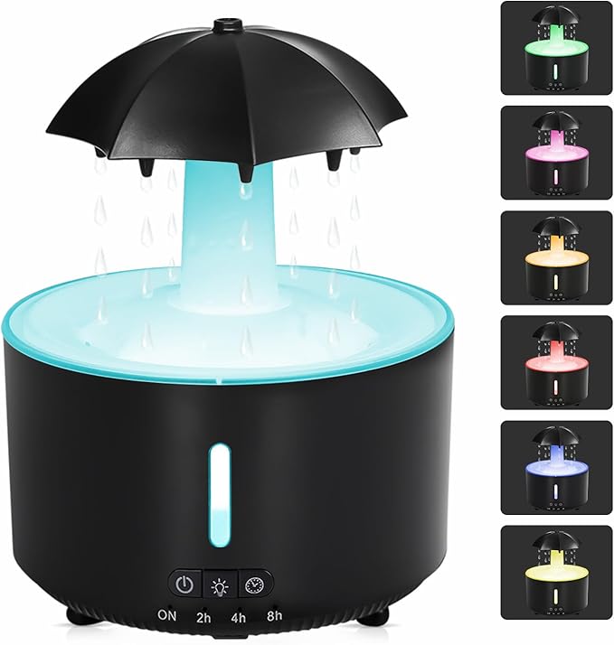 Missfly Aromatherapy Diffuser, Clouds and Cool Mist Humidifier, 360° Rotatable by Unknown