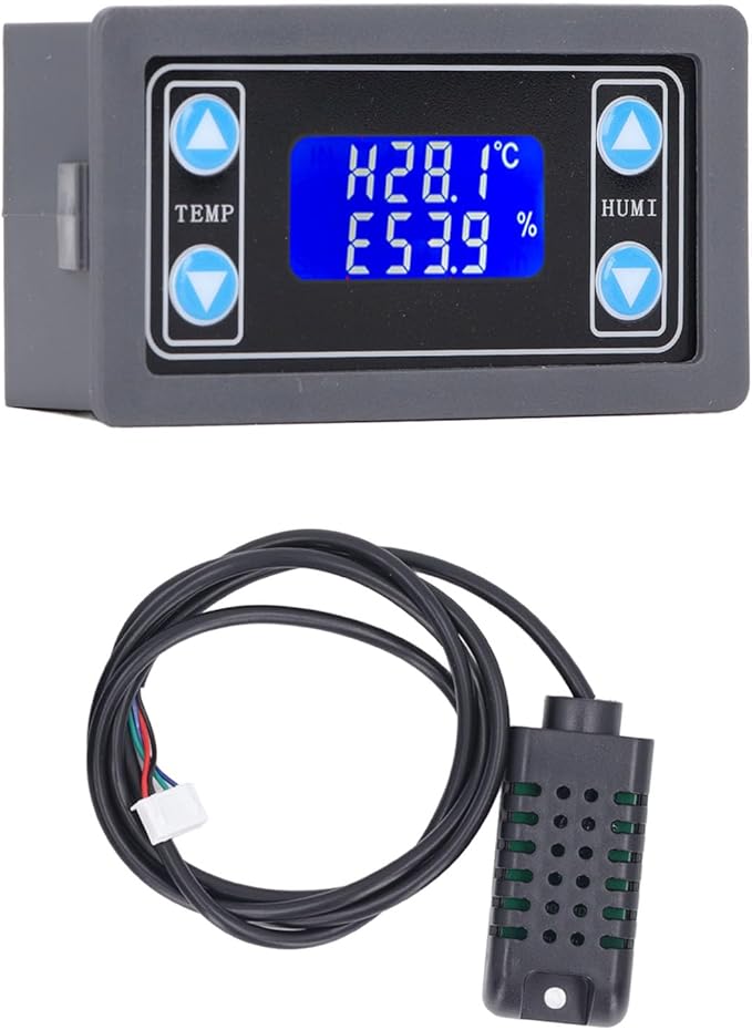 Temperature Humidity Controller Relay Output Digital Thermostat Humidistat - Image 2