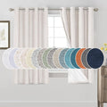 PrinceDeco 100% Blackout Curtains 63 Inch Length by PrinceDeco