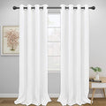 Easy-Going Blackout Curtains for Bedroom, Solid Thermal Insulated Grommet and by Easy-Going