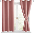 Hiasan Short Blackout Curtains for Bedroom by Hiasan