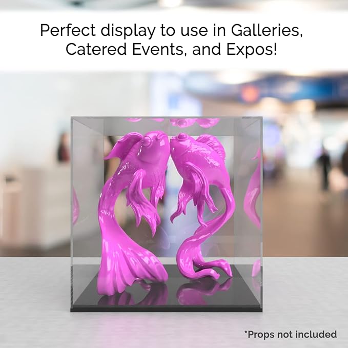 10" x 10" Clear Acrylic Display Box - Image 2