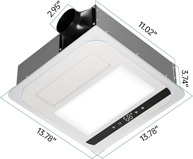4-in-1 Bathroom Exhaust Fan - Image 7
