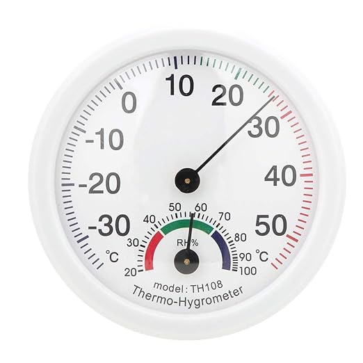 Temperature Humidity Meter, Household Indoor Temperature Humidity Monitor Meter by Fafeicy