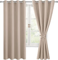 Hiasan Blackout Curtains for Bedroom, 52 x 63 Inches Length by Hiasan