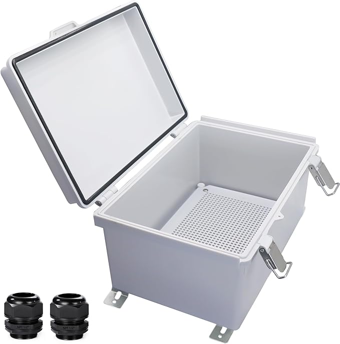 Waterproof Outdoor Electrical Box Junction Box Weatherproof IP67 ABS Plastic by YETLEBOX