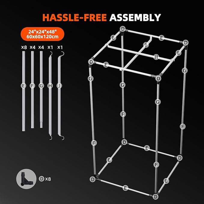Spider Farmer 2x2 Grow Tent 2025 New, - Image 9
