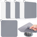 Yinkin 6 Pcs Drain Covers to Keep Bugs Out Silicone Shower Floor Tub Stoppers by Yinkin