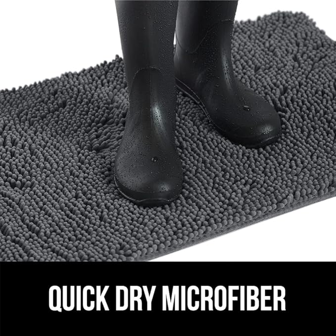GORILLA GRIP SOAKSTOPPER Dog Door Mat, 70x24 Machine Washable Rug Absorbent - Image 9