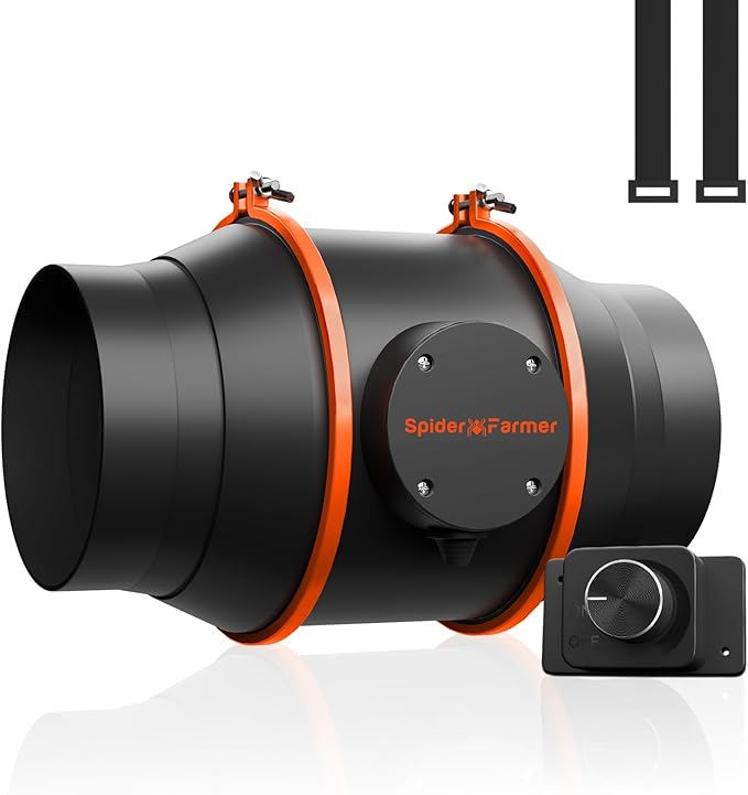 Spider Farmer 6 Inch Inline Duct Fan by SpiderFarmer