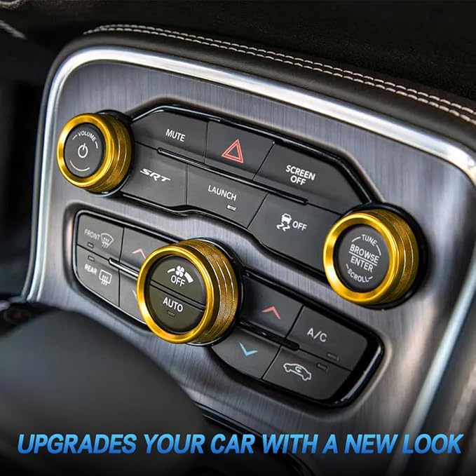 3PCS Air Conditioner Switch Button Knob Cover, Auto Accessories Climate Control - Image 3