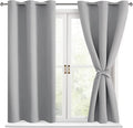Hiasan Short Blackout Curtains for Bedroom by Hiasan