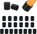 1/2" Silicone Chair Leg Floor Protectors, Rubber Chair Leg Caps, Non-Slip by EASYEAH