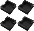4 Pack 3" Square Plastic Plugs by Bonsicoky