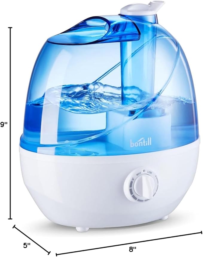 Cool Mist Humidifiers for Bedroom & Large Room Quiet Ultrasonic Air Humidifier - Image 9