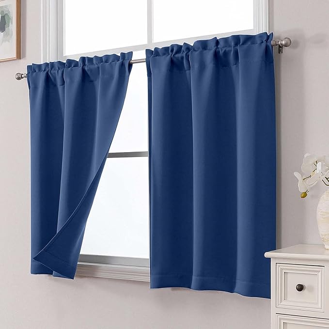 Chyhomenyc Short Blackout Curtains 24 Inch Length - Image 8