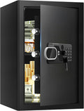 3.4 Cub Large Home Safe Fireproof Waterproof, Digital Security Fireproof Safe by EVSUVSRT