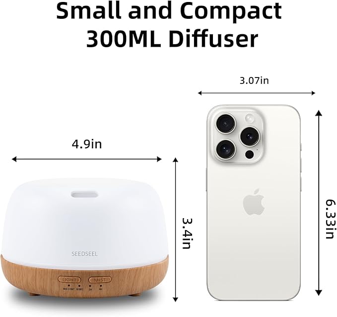 300ML Essential Oil Diffuser - Image 2