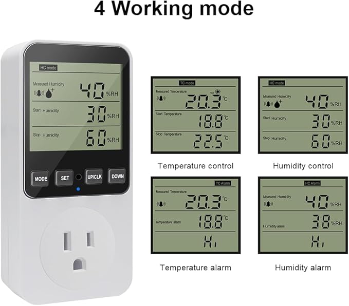 KETOTEK Humidity Controller Outlet Plug - Image 3